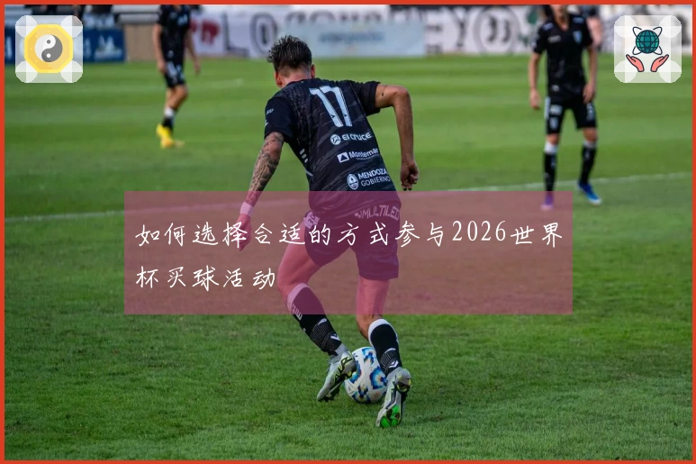 如何选择合适的方式参与2026世界杯买球活动