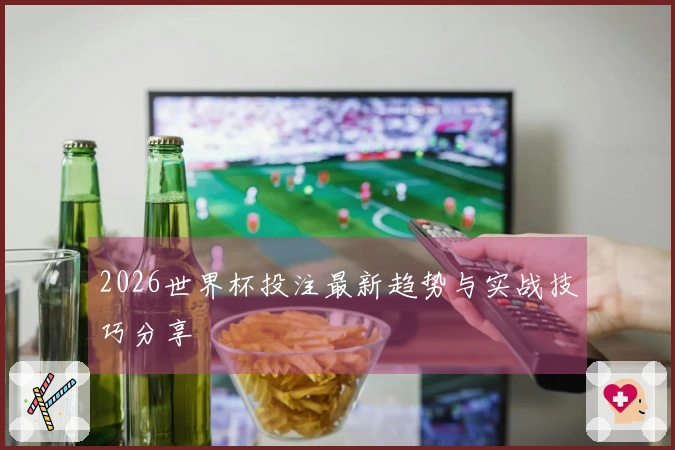 2026世界杯投注最新趋势与实战技巧分享