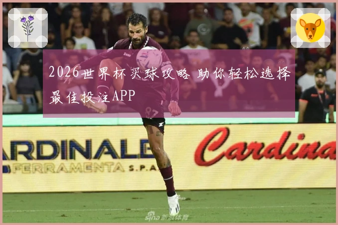 2026世界杯买球攻略 助你轻松选择最佳投注APP